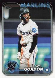 2024 Topps Update MLB #US71 Nick Gordon レギュラーカード