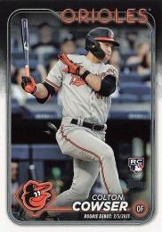 2024 Topps Update MLB #US72 Colton Cowser レギュラーカード RC