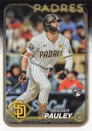 2024 Topps Update MLB #US84 Graham Pauley レギュラーカード RC