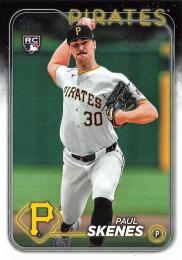 2024 Topps Update MLB #US100 Paul Skenes レギュラーカード RC