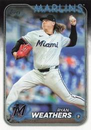 2024 Topps Update MLB #US103 Ryan Weathers レギュラーカード