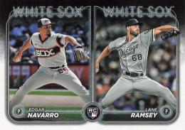 2024 Topps Update MLB #US128 Lane Ramsey / Edgar Navarro レギュラーカード RC