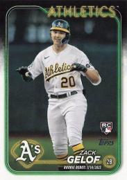 2024 Topps Update MLB #US131 Zack Gelof レギュラーカード RC