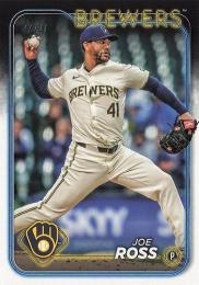 2024 Topps Update MLB #US135 Joe Ross レギュラーカード