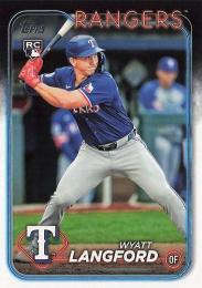 2024 Topps Update MLB #US151 Wyatt Langford レギュラーカード RC