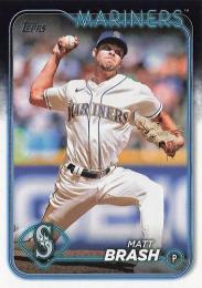 2024 Topps Update MLB #US168 Matt Brash レギュラーカード