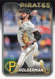 2024 Topps Update MLB #US172 Colin Holderman レギュラーカード