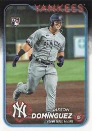 2024 Topps Update MLB #US175 Jasson Dominguez レギュラーカード RC