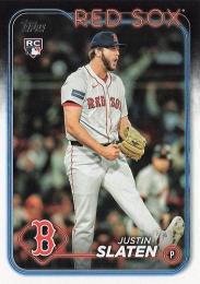 2024 Topps Update MLB #US178 Justin Slaten レギュラーカード RC