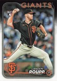 2024 Topps Update MLB #US186 Landen Roupp レギュラーカード RC