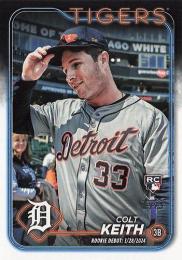 2024 Topps Update MLB #US192 Colt Keith レギュラーカード RC