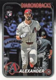 2024 Topps Update MLB #US197 Blaze Alexander レギュラーカード RC