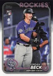 2024 Topps Update MLB #US198 Jordan Beck レギュラーカード RC