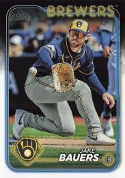 2024 Topps Update MLB #US206 Jake Bauers レギュラーカード