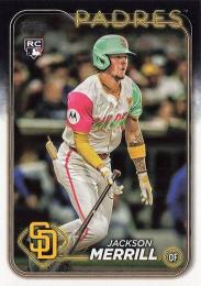 2024 Topps Update MLB #US210 Jackson Merrill レギュラーカード RC