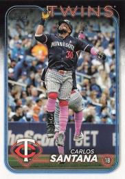 2024 Topps Update MLB #US224 Carlos Santana レギュラーカード