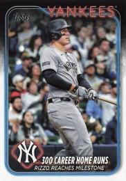 2024 Topps Update MLB #US241 Anthony Rizzo,Checklist:US64-US123 レギュラーカード