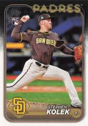 2024 Topps Update MLB #US259 Stephen Kolek レギュラーカード RC