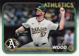 2024 Topps Update MLB #US276 Alex Wood レギュラーカード