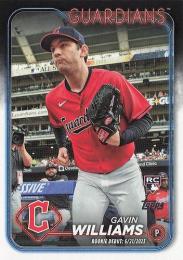 2024 Topps Update MLB #US294 Gavin Williams レギュラーカード RC