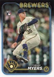 2024 Topps Update MLB #US299 Tobias Myers レギュラーカード RC