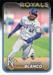 2024 Topps Update MLB #US324 Dairon Blanco レギュラーカード
