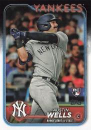 2024 Topps Update MLB #US325 Austin Wells レギュラーカード RC