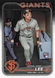 2024 Topps Update MLB #US343 Jung Hoo Lee レギュラーカード RC