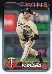 2024 Topps Update MLB #US345 Louie Varland レギュラーカード