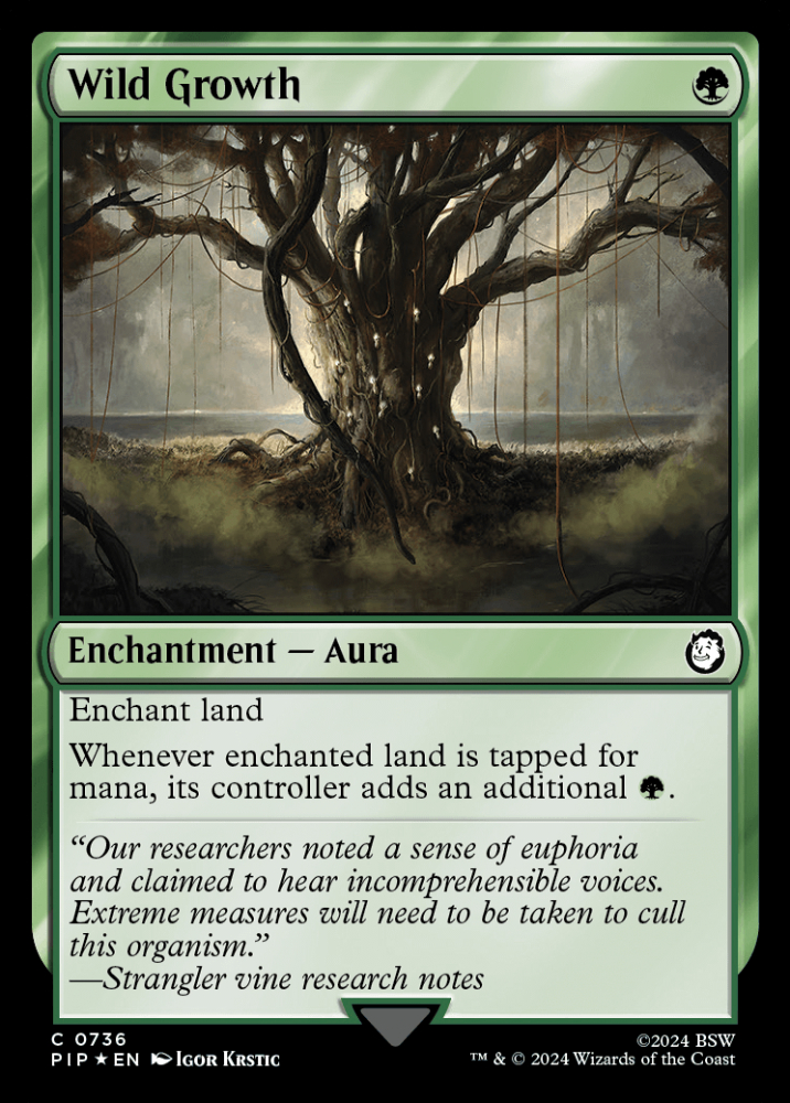 MTG 繁茂/Wild Growth 英語 FOIL 7th｜トレーディングカードゲーム