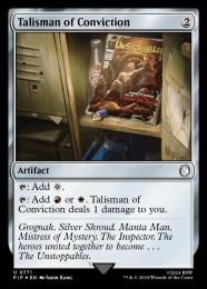 【PIP】【ENG】【サージ・Foil】《確信のタリスマン/Talisman of Conviction》