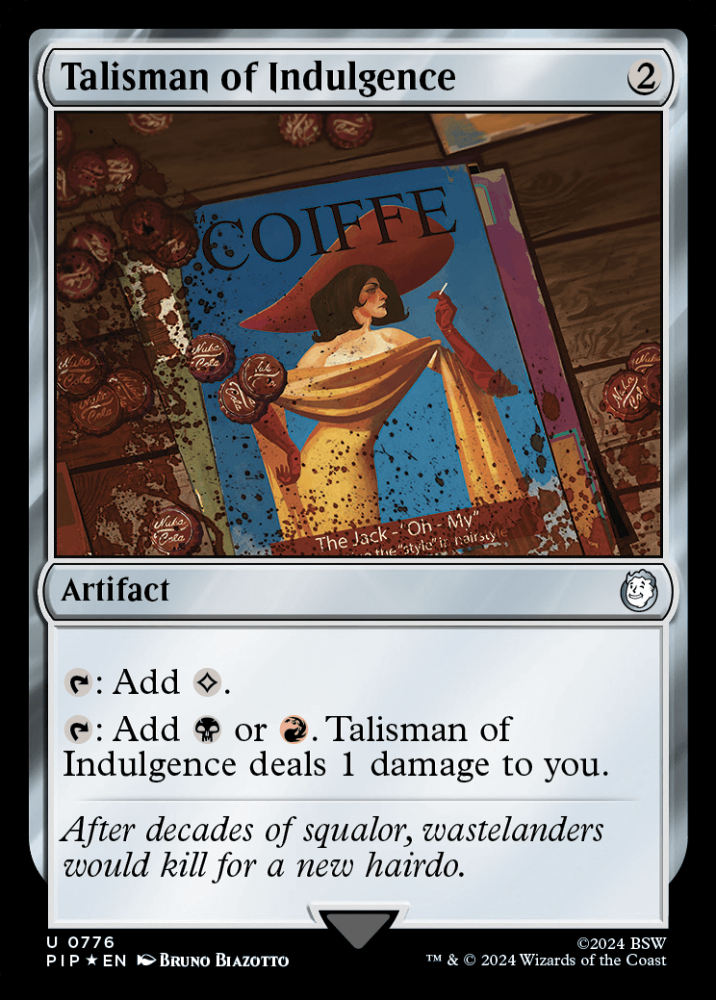 MTG 耽溺のタリスマン Talisman of Indulgence foil ミントモール / MINT GAMES MTG(東日本橋) / 【PIP】【ENG】【サージ