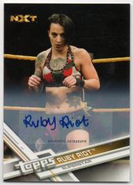 2017 TOPPS WWE Then Now Forever	Autograph	Ruby Riot	【77/99】