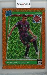 2021-22 Donruss Soccer Road to Qatar Mexico Roberto Alvarado Rated Rookie Base Optic Orange Velocity(パラレル版) 25/49