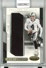 2016 Panini Certified  Derek Carr Fabric Of The Game 29/99