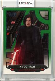 2018 Topps Star Wars Galactic Files  Kylo Ren Base Green Parallel 178/199
