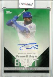 2022 Topps x Wander Franco Franmil Reyes Leyendas De Beisbol Autographs Green【52/99】 Chicago Cubs