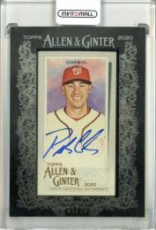 2020 Topps Allen&Ginter Patrick Corbin Mini Framed Autographs Black【24/25】 Washington Nationals