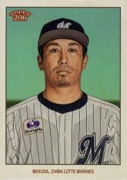 2023 TOPPS 206 NPBプロ野球 #18 益田直也(ロッテ) レギュラーカード