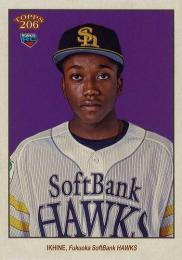 2023 TOPPS 206 NPBプロ野球 #187 イヒネ イツア(ソフトバンク) レギュラーカード RC