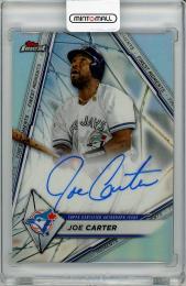 【裏面微キズあり】2022 TOPPS Finest Joe Carter Autograph