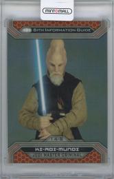 2015 TOPPS Chrome Star Wars Perspectives Jedi vs. Sith Gold Refractors #14S / KI-ADI-MUNDI 【46/50】