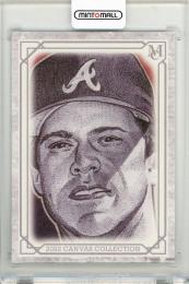 2022 Topps Museum Collection Dale Murphy Canvas Collection Reprints #CCR31 Atlanta Braves