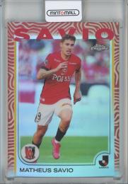 2025 TOPPS J. LEAGUE PREMIUM マテウス・サヴィオ BASE CARD SHORT PRINTS: JAPANESE BORDER VARIATIONS #177 浦和レッズ