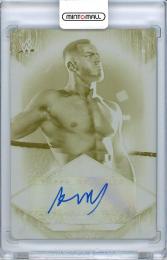 2021 TOPPS WWE Austin Theory Autograph (Yellow Printing Plate)【1of1】