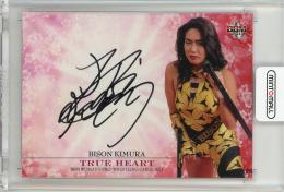 2011 BBM 女子プロレスカード TRUE HEART 直筆サインカード / バイソン木村 【76/98】