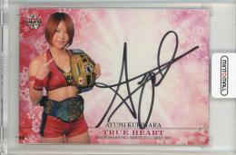 2011 BBM 女子プロレスカード TRUE HEART 直筆サインカード / 栗原あゆみ 【36/42】