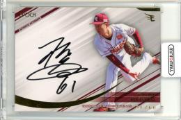 2025 EPOCH　東北楽天ゴールデンイーグルス 松田啄磨 直筆サインカード【51/60】