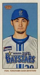 2023 TOPPS 206 NPBプロ野球 #15 伊藤光(横浜DeNA)【MINI版】レギュラーカード