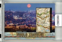 2022 Upper Deck Goodwin Champions Turkey Ankara World Traveler Map Relic